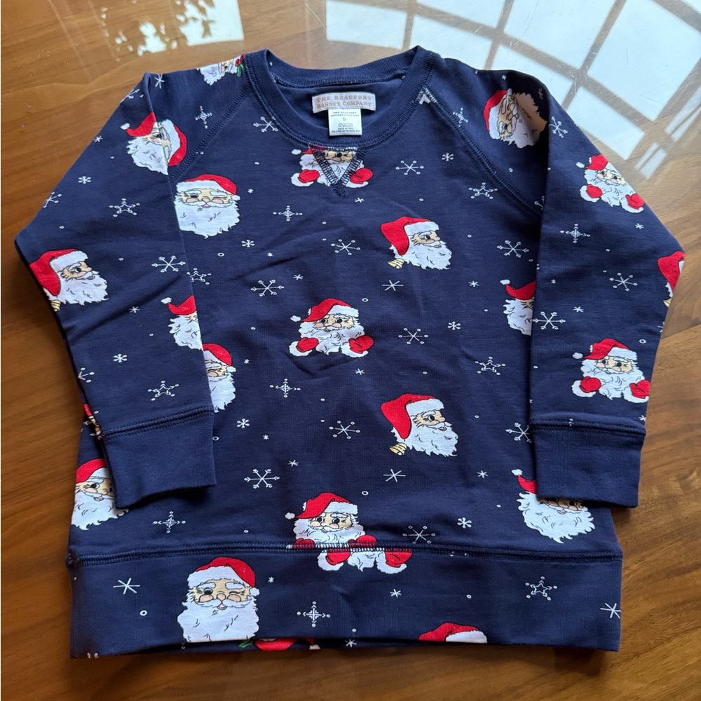 Cassidy crewneck boys dear Santa sweatshirt 5T nwt